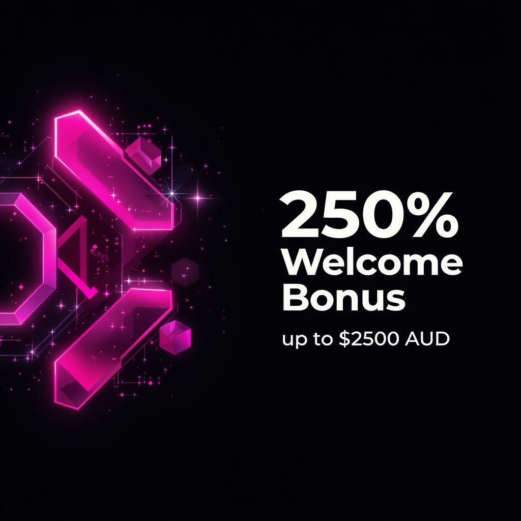 250% Welcome Bonus up to $2500 AUD